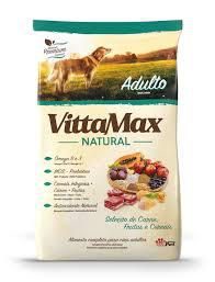 RACAO VITTAMAX CAO NATURAL ADULTO 1KG