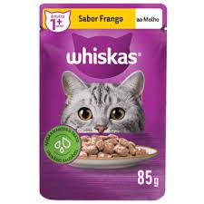 RACAO WHISKAS SACHE FRANGO 85G#