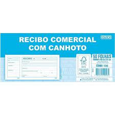RECIBO SD COMERCIAL CANHOTO 50F