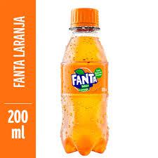 REFRIGERANTE FANTA LARANJA MINI PET 200ML