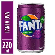 REFRIGERANTE FANTA UVA MINI LT 220ML#