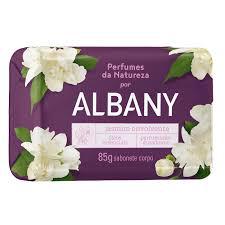 SABONETE ALBANY PERFUME NATUREZA JASMIM 85GR