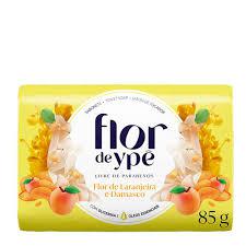 SABONETE FLOR DE YPÊ FLOR DE LARANJEIRA E DAMASCO 85G