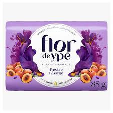 SABONETE FLOR DE YPÊ FRÉSIA E PÊSSEGO 85G
