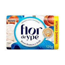 SABONETE FLOR YPE ROSAS BRANCA AVELA 125G