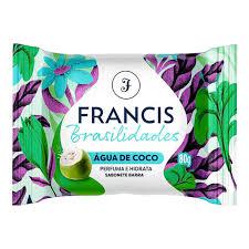 SABONETE FRANCIS BRASILIDADES AGUA COCO 80G