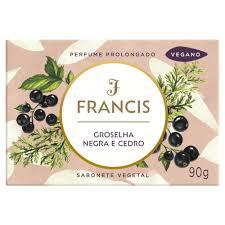 SABONETE FRANCIS CLASSICO PRETO 90G