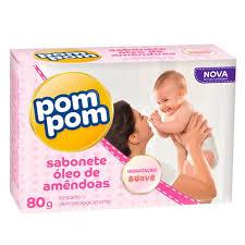 SABONETE POM POM OLEO AMENDOAS 80G