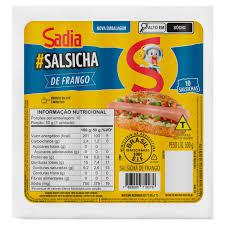 SALSICHA SADIA FRANGO 500G