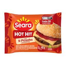 SANDUICHE HOT HIT SEARA X-PICANHA 145G