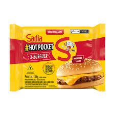 SANDUICHE HOT POCKET SADIA X-BURGUER 145G