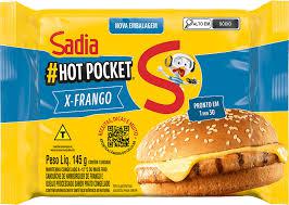 SANDUICHE HOT POCKET SADIA X-FRANGO 145G