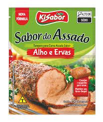 TEMPERO KISABOR SABOR ASSADO ALHO ERVAS 23G