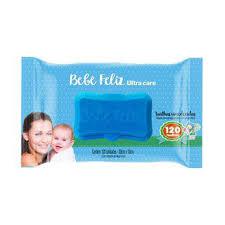 TOALHA UMED.BEBE FELIZ 120UN