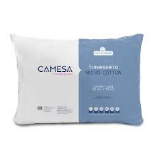 TRAVESSEIRO CAMESA MICRO COTTON FIRME VACU.50X70CM