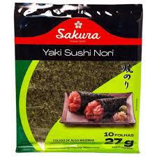 YAKI SUSHI NORI SAKURA 10FLS