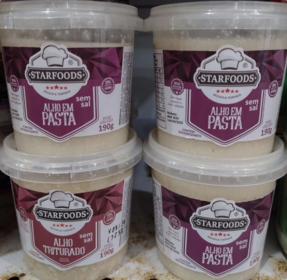 ALHO EM PASTA STARFOODS 1,01KG