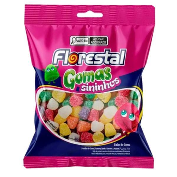 BALA DE GOMA FLORESTAL 150G  SININHOS