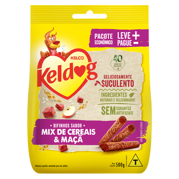 BIFINHO KELDOG 500G MIX DE CEREAIS E MAÇA