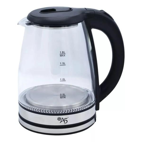 CHALEIRA ELETRICA A5 CRISTAL 1,8L 220V VIDRO