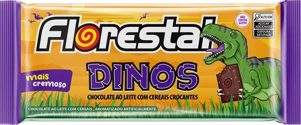 CHOCOLATE FLORESTAL 80G DINOS