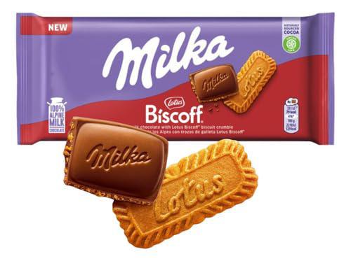CHOCOLATE MILKA 90G BISCOFF