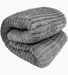 COBERTOR JACQUARD CANELADO QUEEN 2,20X2,40M