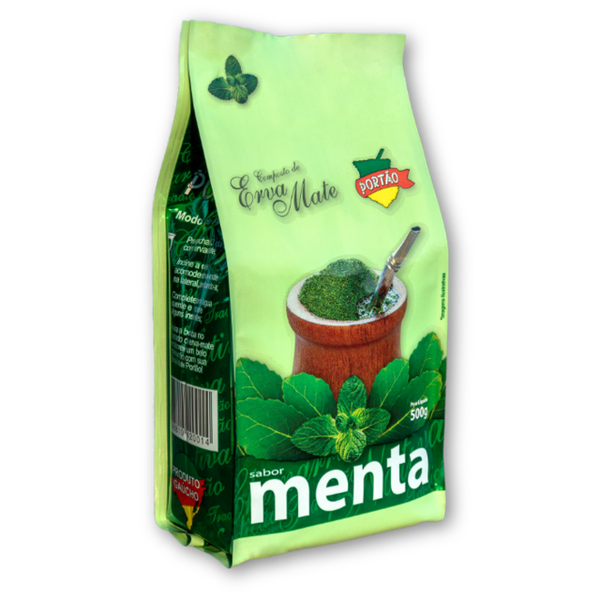 COMPOSTO ERVA MATE PORTAO 500G MENTA