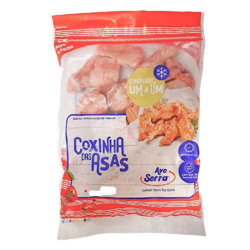 COXINHA DA ASA AVE SERRA 1KG PCT