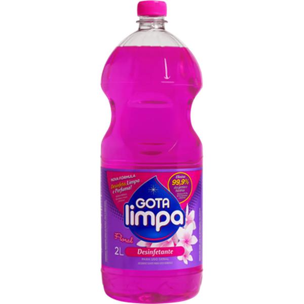 DESINFETANTE GOTA LIMPA 2L FLORAL