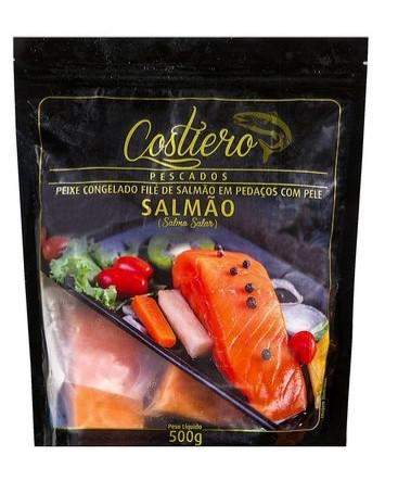 FILE DE SALMAO COSTIEIRO 500G PEDAÇOS