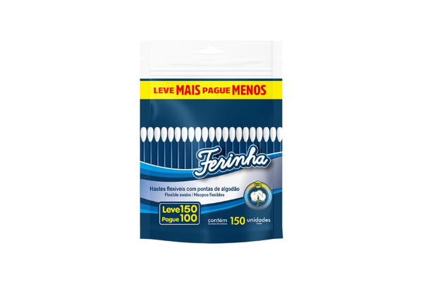 HASTES FLEXIVEIS 150UN FERINHA