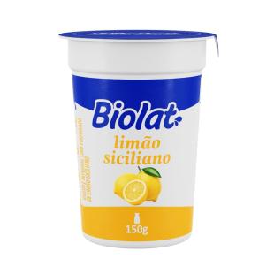 IOGURTE BIOLAT INTEGRAL  LIMAO SICILIANO 150G