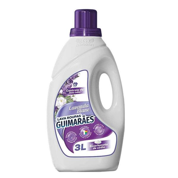 LAVA ROUPAS LIQ.GUIMARAES 3L LAVANDA BLANC