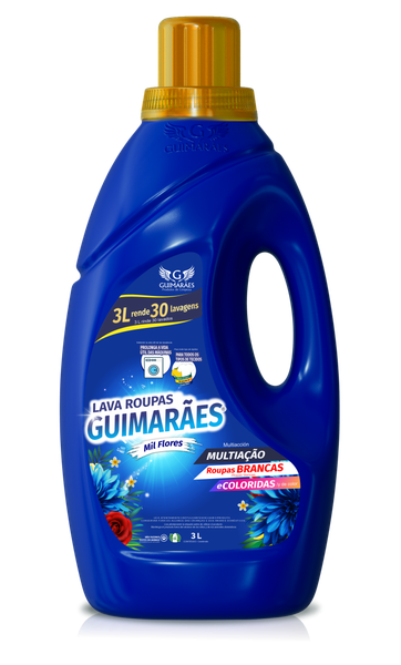 LAVA ROUPAS LIQ.GUIMARAES 3L MULTIAÇAO