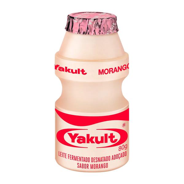 LEITE FERMENTADO YAKULT 80G MORANGO
