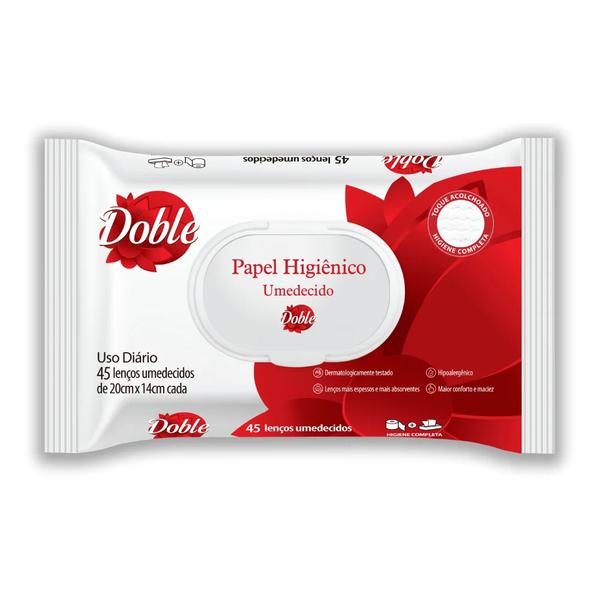 LENÇO UMEDECIDO DOBLE 45UN