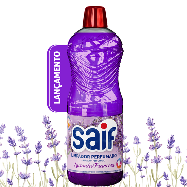LIMPADOR PERFUMADO SAIF 1L LAVANDA FRANCESA