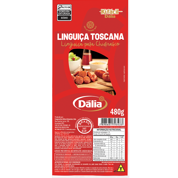 LING.TOSCANA DALIA 480G