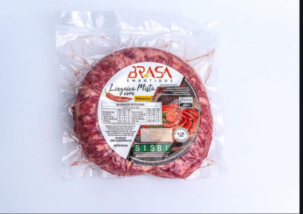 LINGUIÇA MISTA BRASA 500G C/PIMENTA
