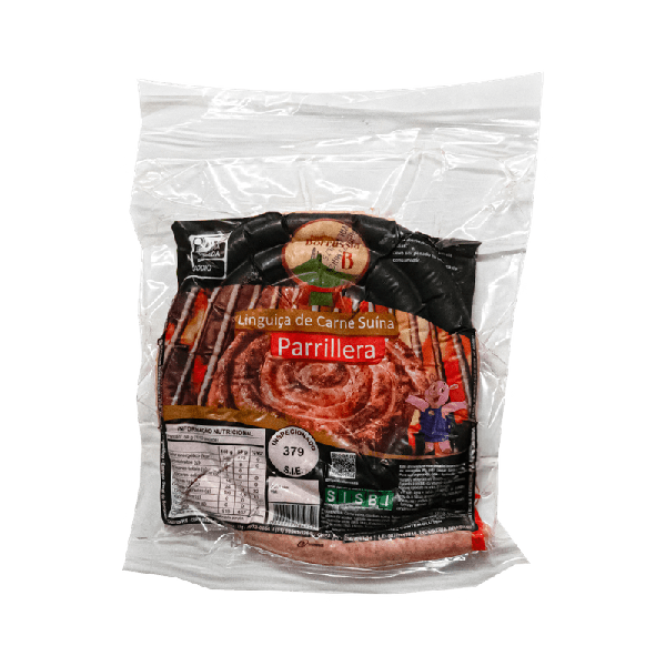 LINGUIÇA SUINA PARRILLERA 350G BORRUSSIA