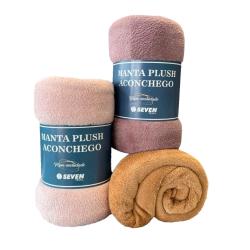 MANTA ACONCHEGO PLUSH CASAL 1,80X2,20M LISA