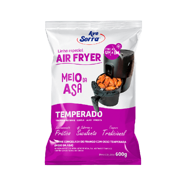 MEIO DA ASA TEMP.600G AIR FRYER