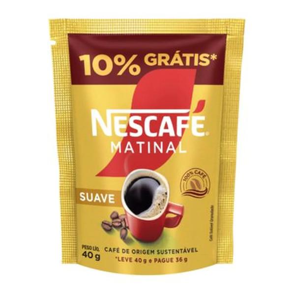 NESCAFE 40G MATINAL SUAVE 10%GRATIS SCH