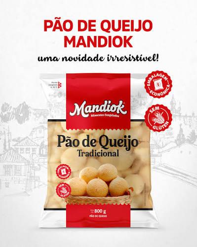 PÃO DE QUEIJO 800G MANDIOK