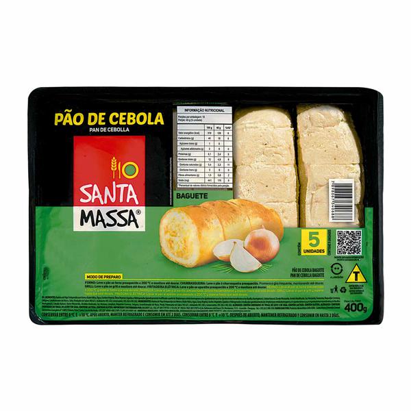 PAO DE CEBOLA SANTA MASSA 400G