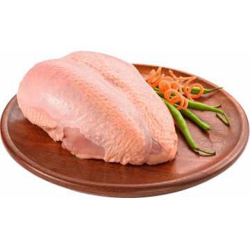 PEITO DE FRANGO C/OSSO CONG. KG