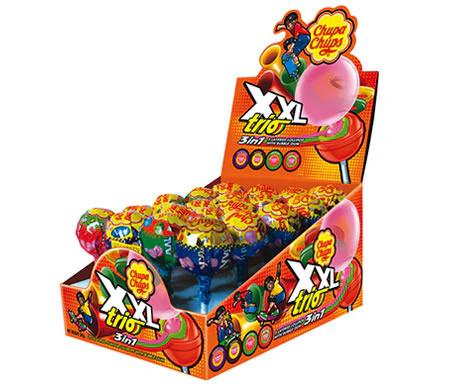 PIRULITO CHUPA CHUPS 29G XXL TRIO