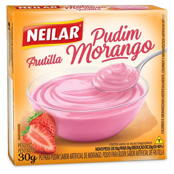 PUDIM NEILAR 30G MORANGO
