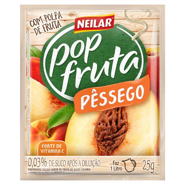 REFRESCO POP FRUTA 18G PÊSSEGO
